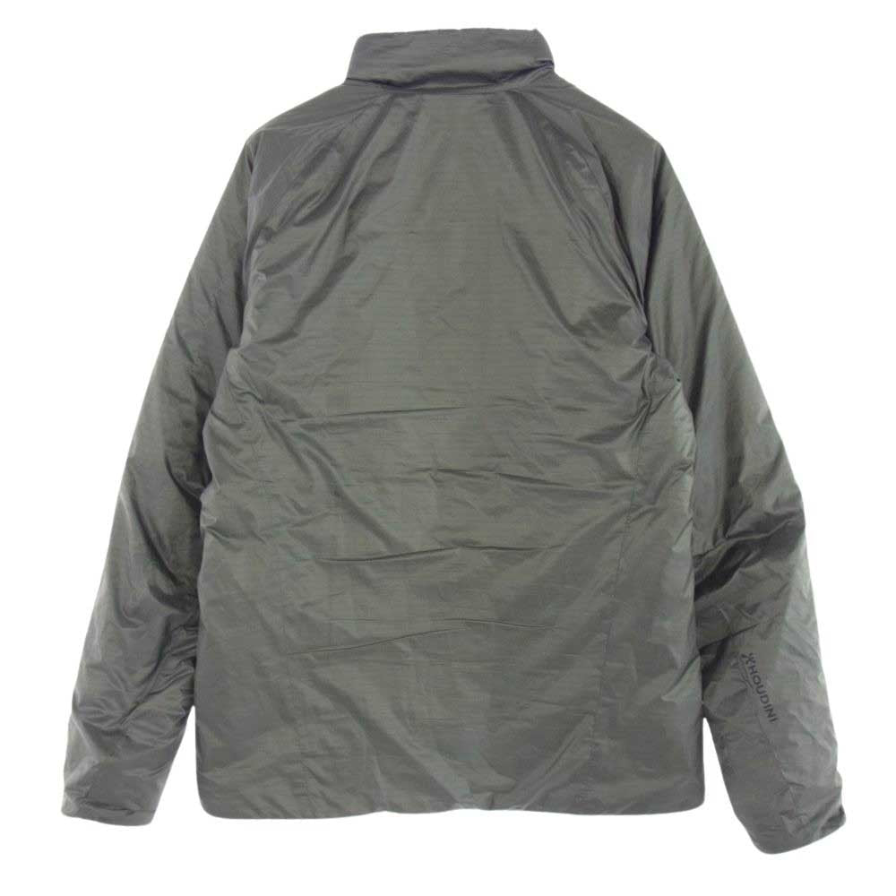 フーディニ dunfri jacket ダンフリ プリマロフト 中綿 ジャケット グレー系 S【中古】