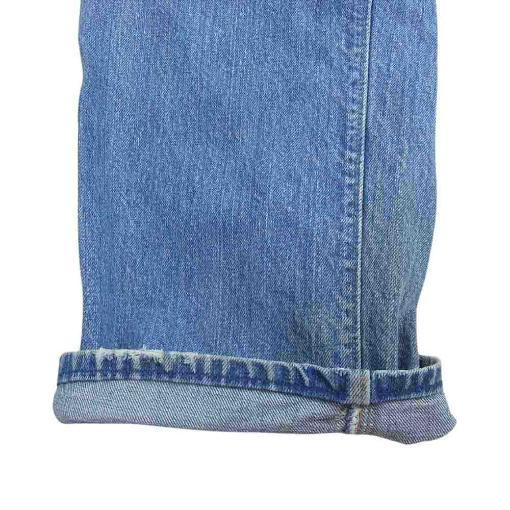 Levi's リーバイス ヴィンテージ オリジナル 70s 76年製 505 スモールe 66前期 ボタン裏刻印8 TALON42 デニム パンツ インディゴブルー系【中古】