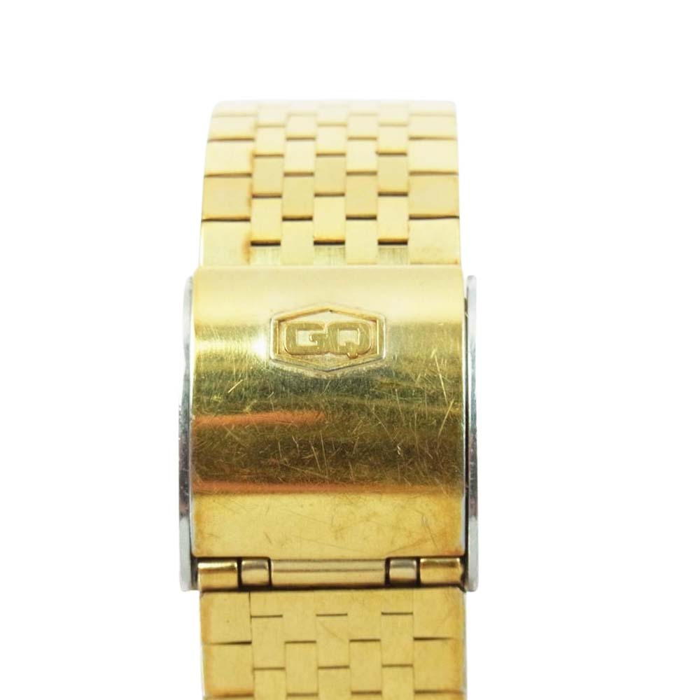SEIKO セイコー 9943-8020 GRAND QUARTZ グランド クォーツ 雪目文字盤  ゴールド  アナログ 腕時計 ゴールド系【中古】
