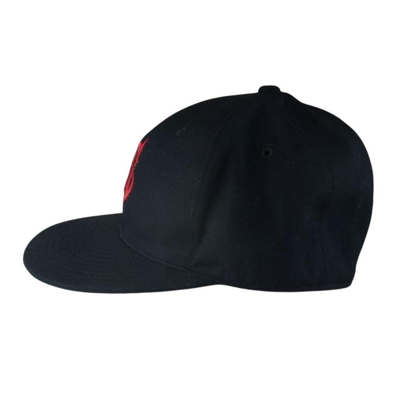 CALEE キャリー CAL NT LOGO TWILL BASEBALL CAP ベースボール キャップ ブラック系【中古】