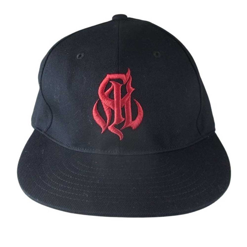 CALEE キャリー CAL NT LOGO TWILL BASEBALL CAP ベースボール キャップ ブラック系【中古】