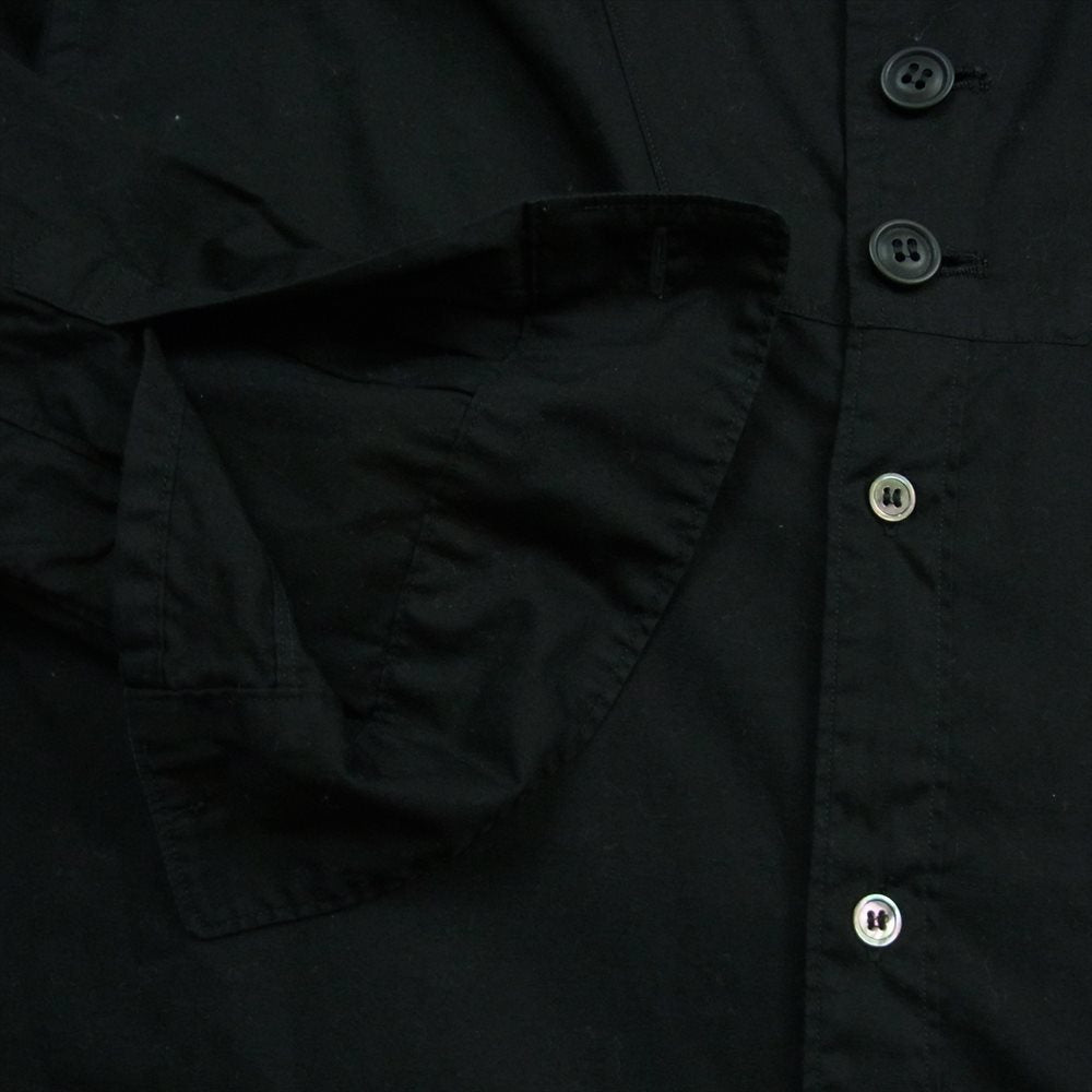 COMME des GARCONS HOMME PLUS コムデギャルソンオムプリュス AD2010 PF-B027 フーディ ロングスリーブ 長袖 シャツ ブラック系 M【中古】