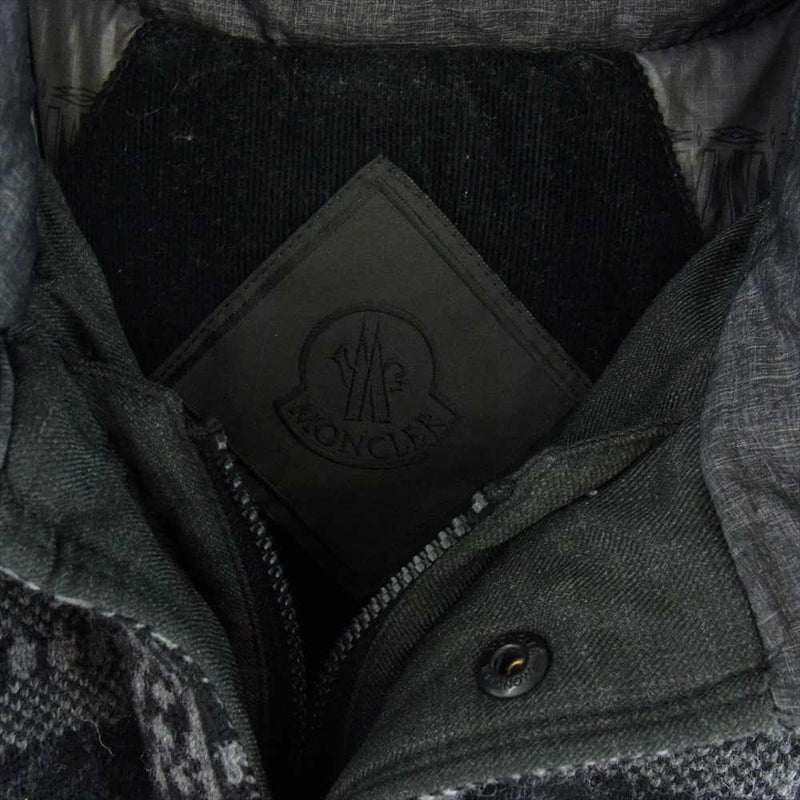 MONCLER モンクレール W REAPER リーパー ダウンジャケット グレー系 4【中古】