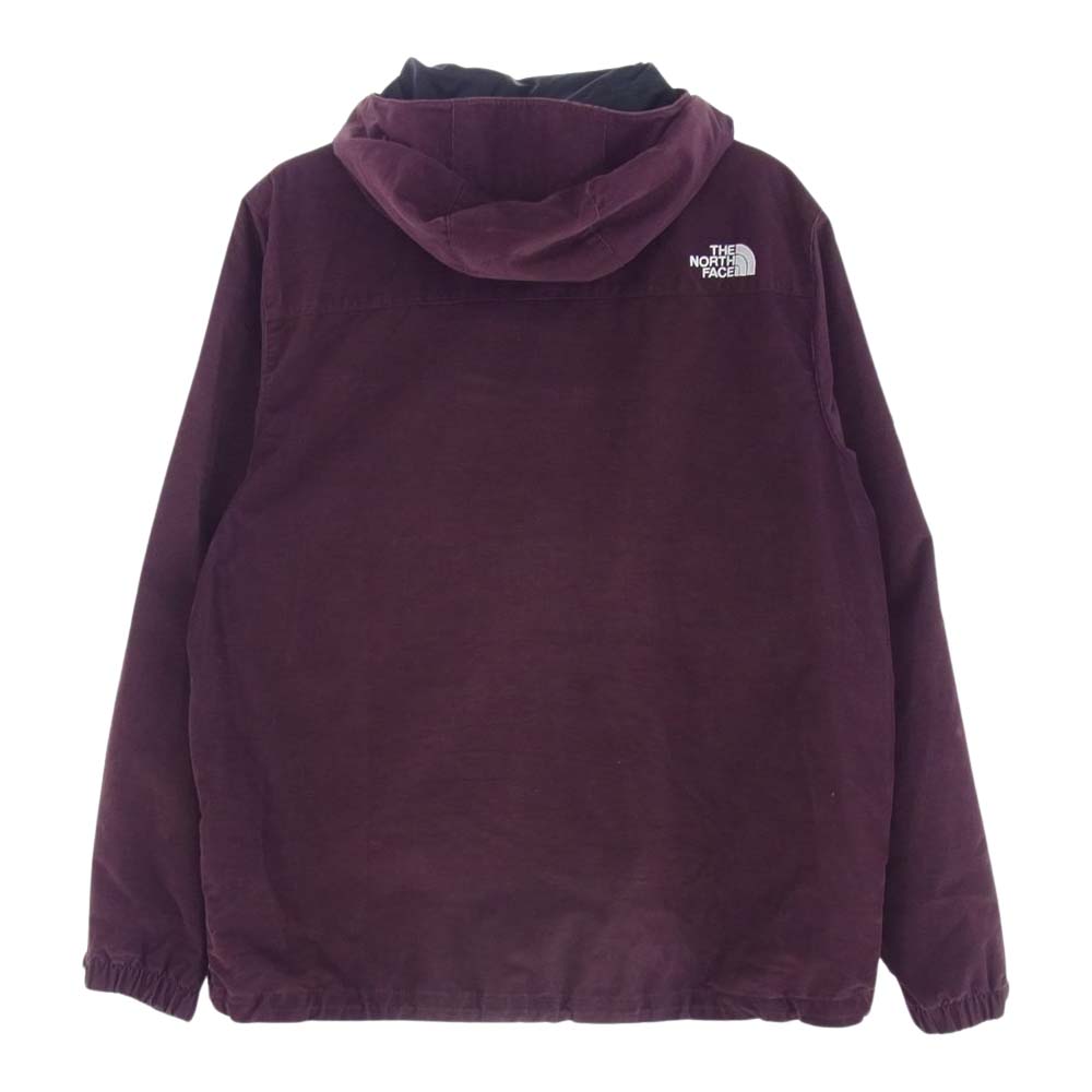 Supreme シュプリーム 12AW × THE NORTH FACE ノースフェイス Corduroy Mountain Shell Jacket コーデュロイ マウンテン シェル ジャケット  ボルドー系 L【中古】