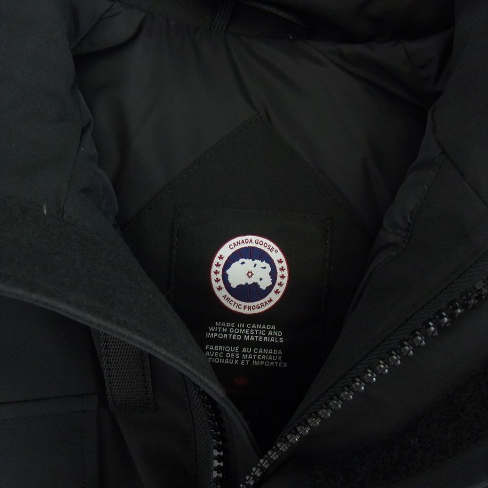 CANADA GOOSE カナダグース 4071M 国内正規品 カナダグースジャパンタグ CONSTABLE PARKA JKT コンスタブルパーカー ダウンジャケット ブラック系 S【中古】