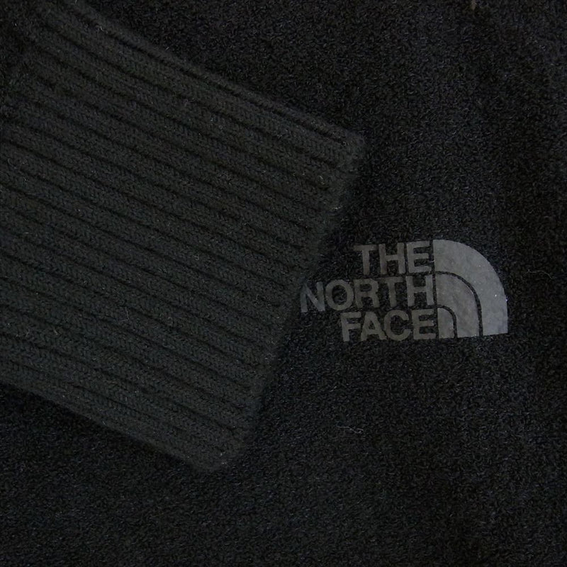 THE NORTH FACE ノースフェイス NT62295 コンフォーティブ ウール フーディ プルオーバー パーカー ブラック系 M【中古】