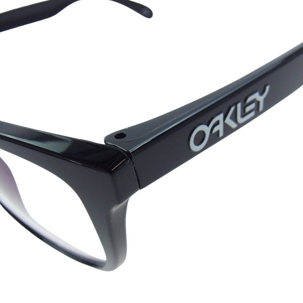 OAKLEY オークリー OX8137A-0154 FROGSKINS フロッグスキン 度入り ポリッシュブラック 55□17 138 黒フレーム メガネ フレーム：ブラック系 55□17　138【中古】