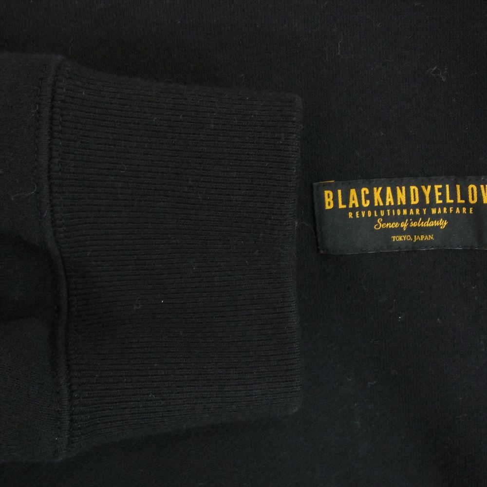 RATS ラッツ 23RTC-1001 CREW NECK SWEAT BAR TAG  長袖 クルーネック スウェット トレーナー ブラック系 XL【中古】