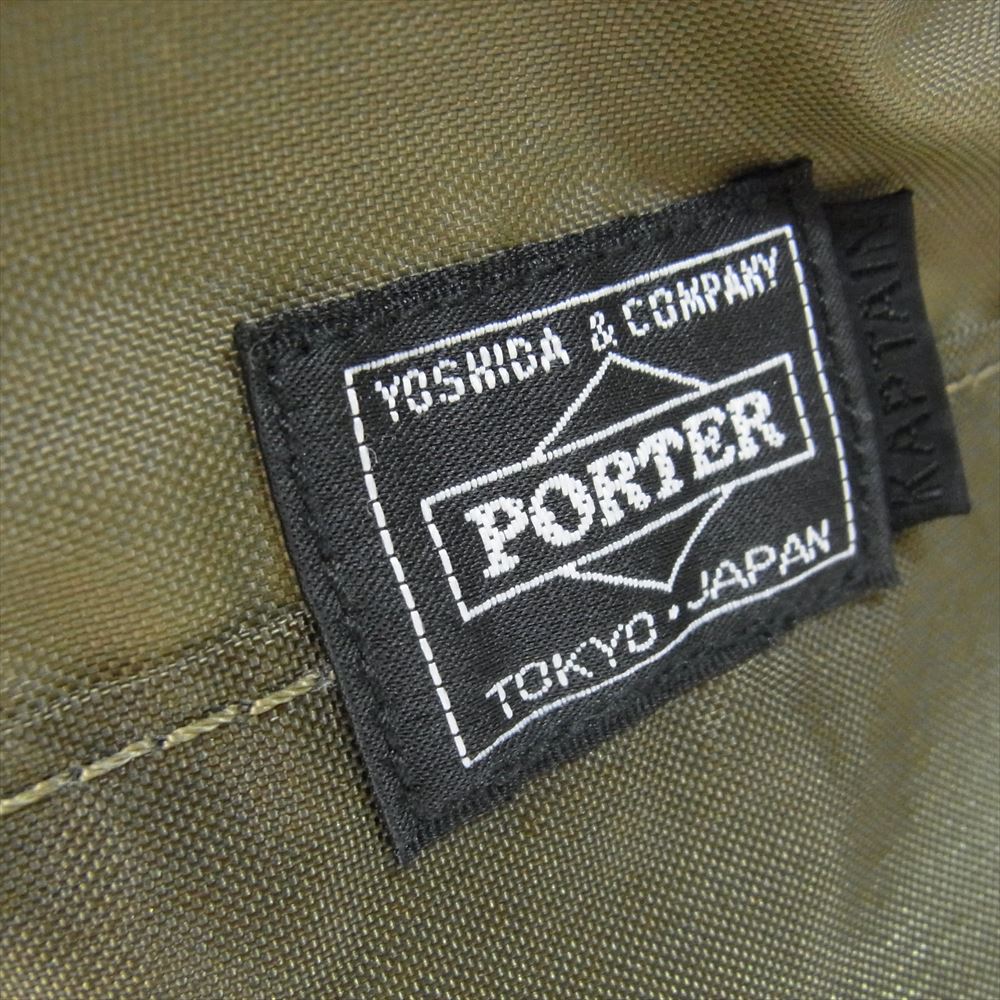 PORTER ポーター × KAPTAIN SUNSHINE キャプテンサンシャイン トートバッグ カーキ系【中古】