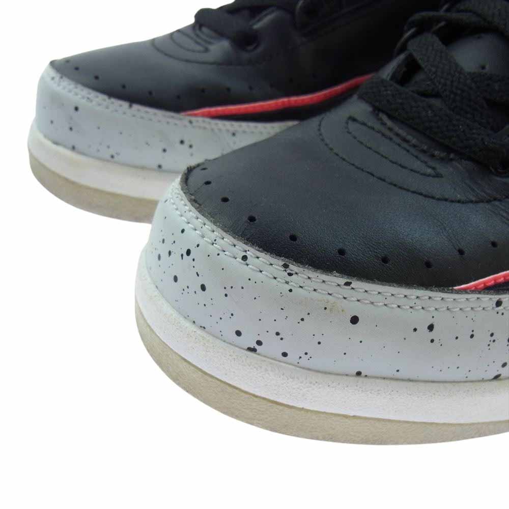 NIKE ナイキ 385475-023 Air Jordan 2 Retro Infrared Cement エアジョーダン 2 レトロ インフラレッド セメント スニーカー ブラック系 27cm【中古】