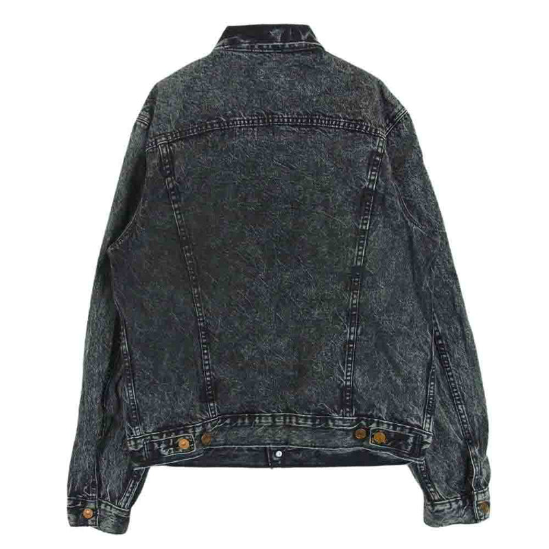 Levi's リーバイス Patta パタ 2nd ウォッシュ加工 タイプ トラッカー デニム ジャケット グレー系 M【中古】