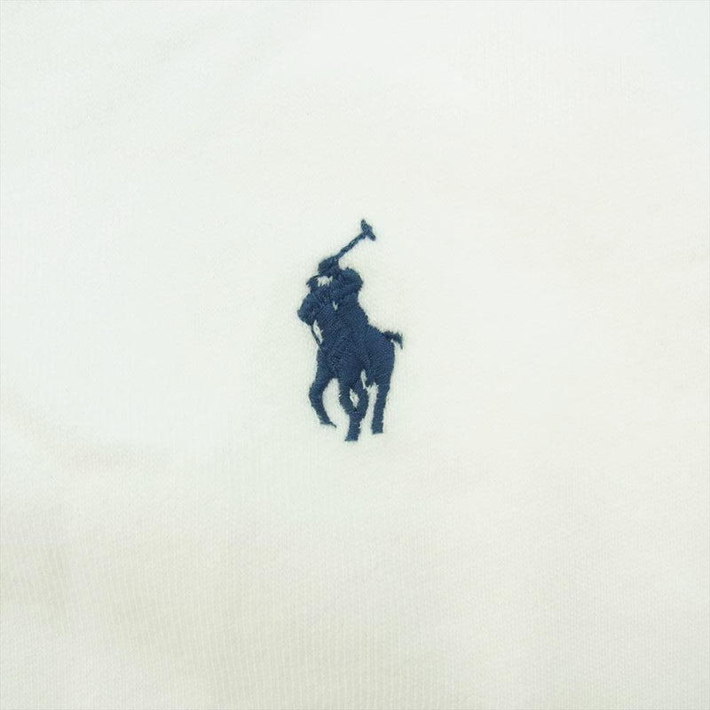 POLO RALPH LAUREN ポロ・ラルフローレン MNPOKNI16822888 ポニーロゴ刺繍 スパ テリー スウェット シャツ ホワイト系 L【極上美品】【中古】