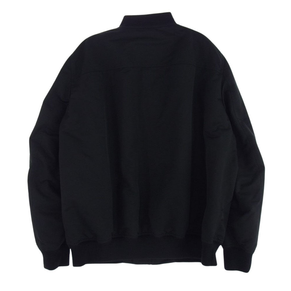 Rick Owens リックオウエンス 23AW RU02C7789-TH CLASSIC FLIGHT クラシック フライト ボンバー ジャケット MA-1 ブラック系 54【中古】