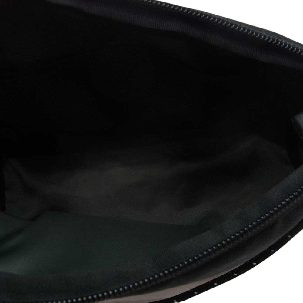 CALEE キャリー Cordura fabric tm logo pouch コーデュラ ファブリック ロゴ ポーチ ショルダー バッグ ブラック系【中古】