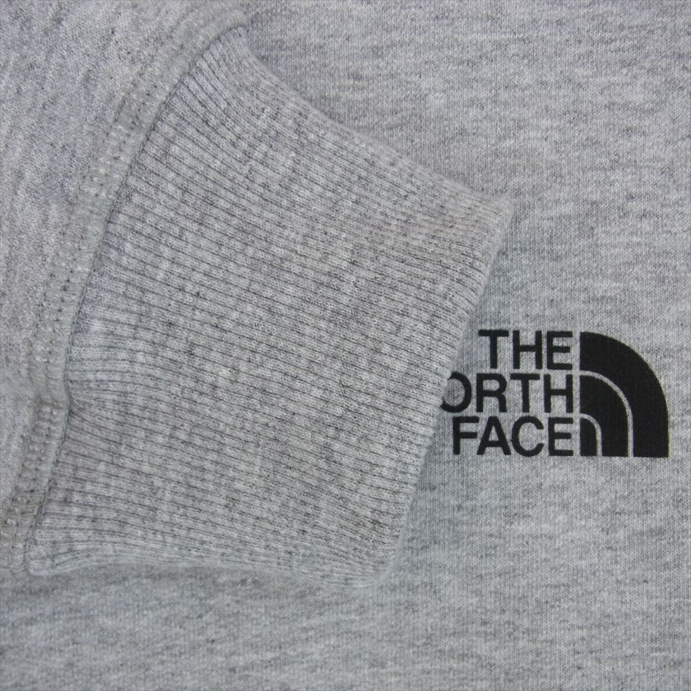 THE NORTH FACE ノースフェイス 7X1I Simple Dome Sweater ロゴ スウェット トレーナー 丸首 グレー系 XL【中古】