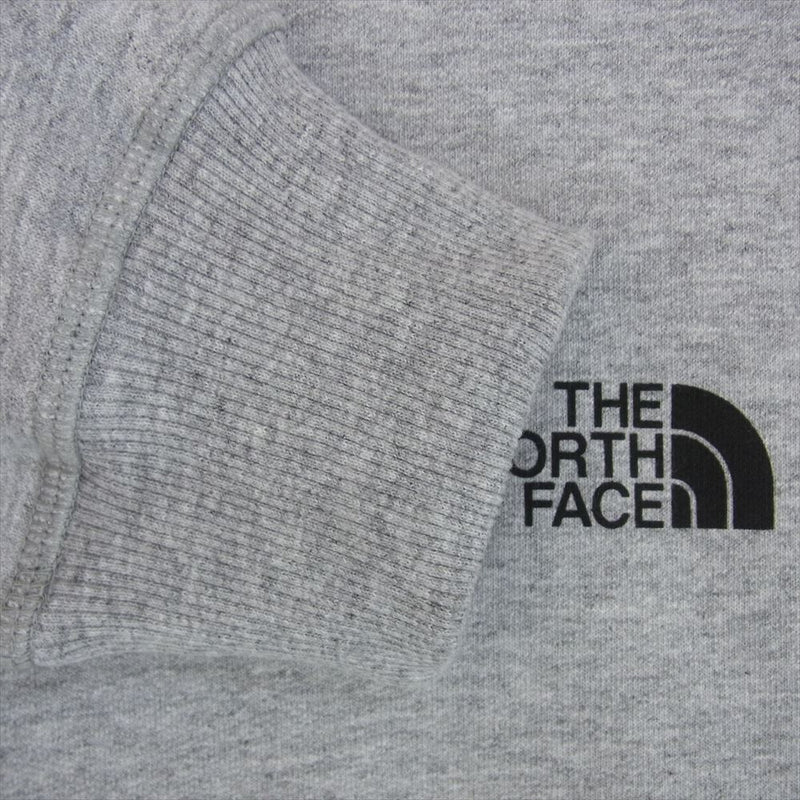 THE NORTH FACE ノースフェイス 7X1I Simple Dome Sweater ロゴ スウェット トレーナー 丸首 グレー系 XL【中古】