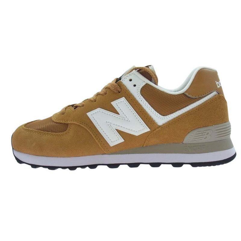 NEW BALANCE ニューバランス ML574RP2 574V2 WHEAT WHITE ウィート ホワイトスエード メッシュ スニーカー ベージュ系 27.5cm【新古品】【未使用】【中古】