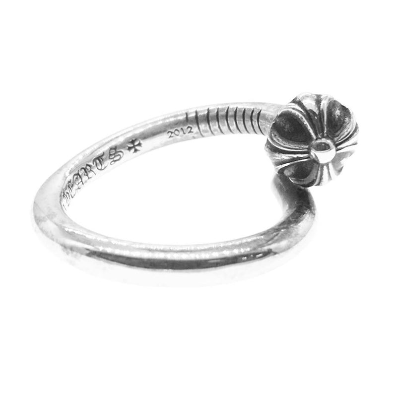 CHROME HEARTS クロムハーツ（原本無） NAIL CRSBALL クロスボール ネイル リング 13号【中古】