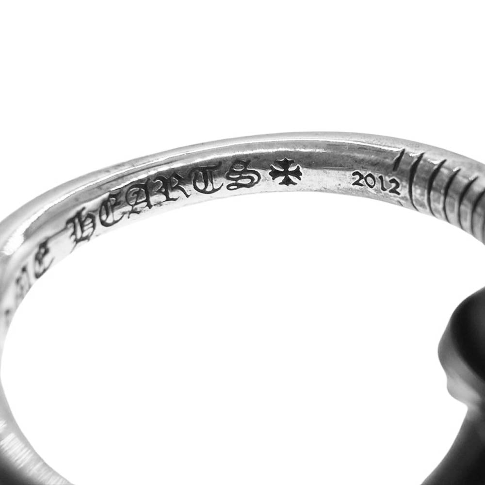 CHROME HEARTS クロムハーツ（原本無） NAIL CRSBALL クロスボール ネイル リング 13号【中古】