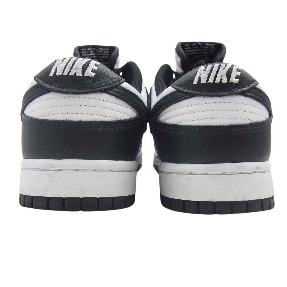 NIKE ナイキ DD1391-100 Dunk Low Retro White/Black ダンク ロー レトロ ホワイト/ブラック パンダダンク スニーカー ブラック系 ホワイト系 27.5cm【中古】