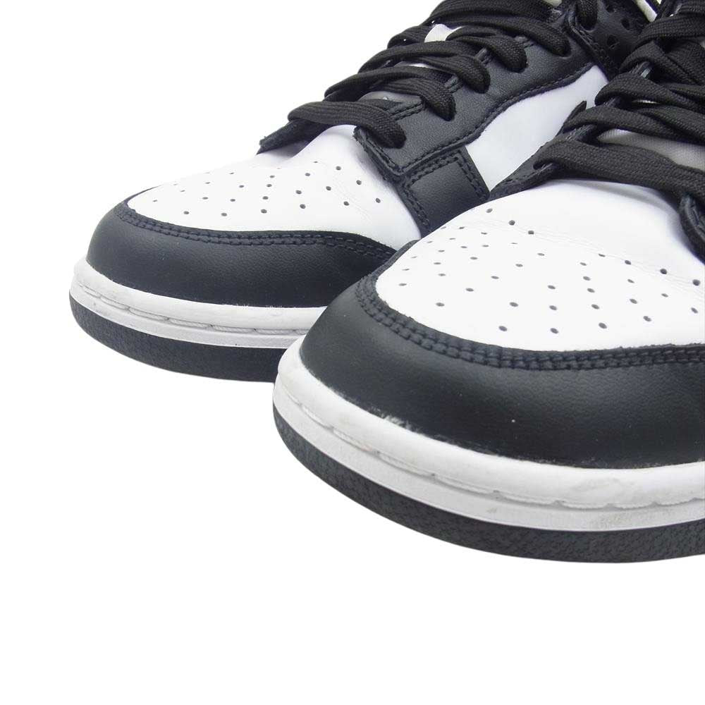 NIKE ナイキ DD1391-100 Dunk Low Retro White/Black ダンク ロー レトロ ホワイト/ブラック パンダダンク スニーカー ブラック系 ホワイト系 27.5cm【中古】