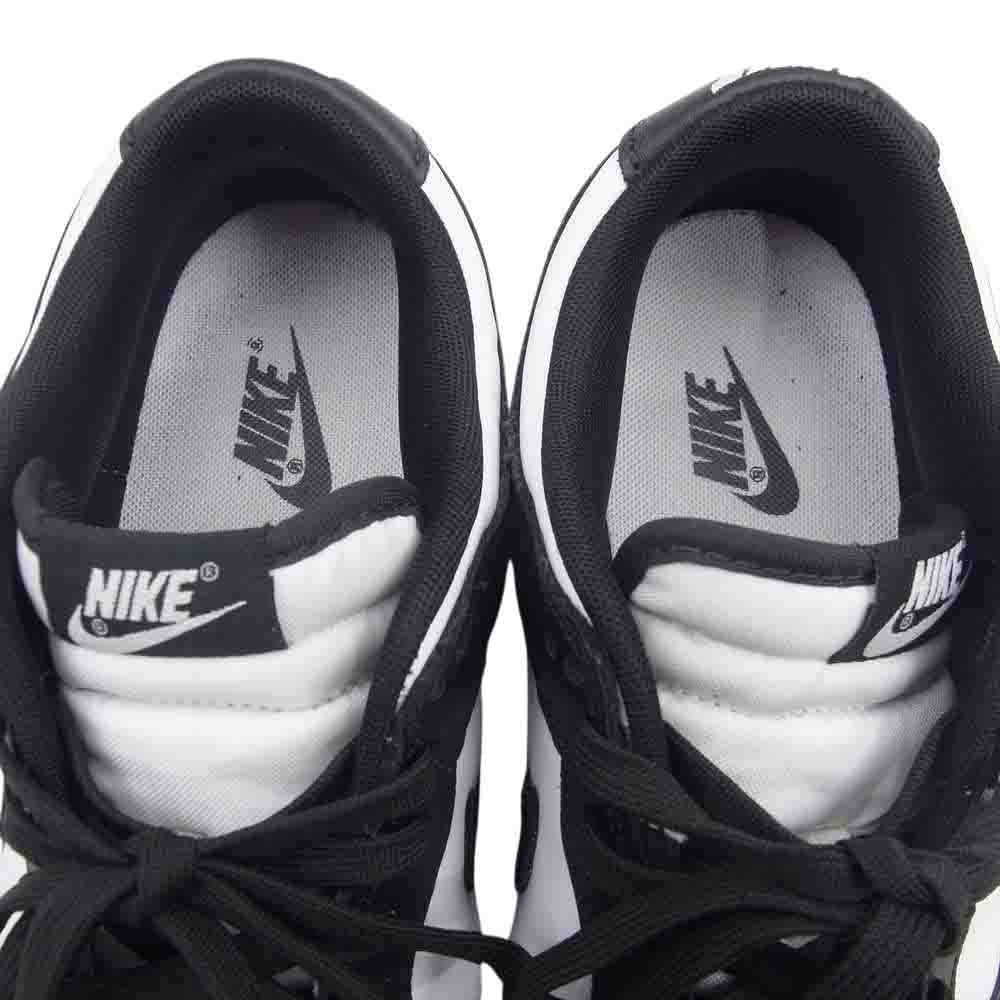 NIKE ナイキ DD1391-100 Dunk Low Retro White/Black ダンク ロー レトロ ホワイト/ブラック パンダダンク スニーカー ブラック系 ホワイト系 27.5cm【中古】