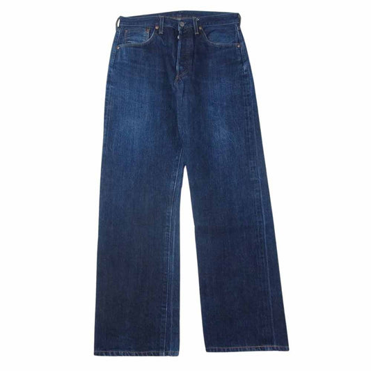 Levi's リーバイス 50S-XX 日本製 501 ボタンフライ ストレート デニム パンツ インディゴブルー系 W31L36【中古】
