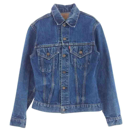 Levi's リーバイス ヴィンテージ オリジナル 60s 70505 BIGE ボタン裏刻印 521 4th デニム ジャケット インディゴブルー系【中古】