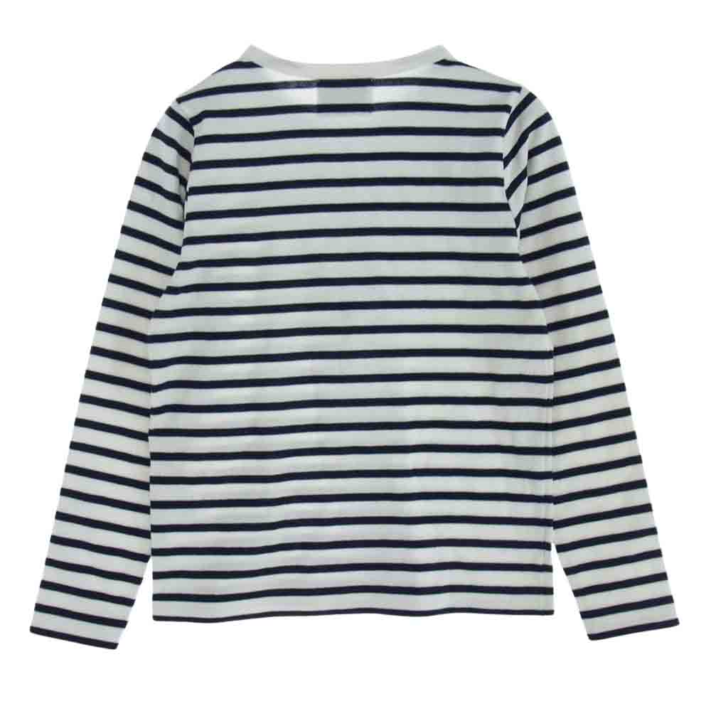 IENA イエナ CHANTECLAIR ボーダー 長袖 Tシャツ ブラック系 ホワイト系【中古】