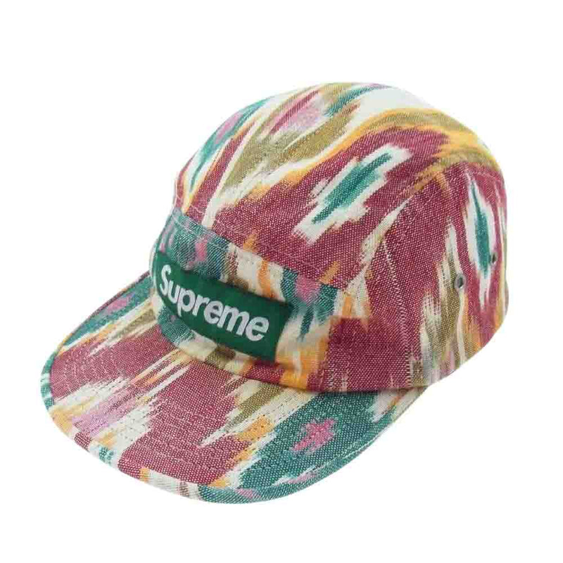 Supreme シュプリーム 12SS BOX LOGO ICAT CAMP CAP ボックスロゴ ネイティブ総柄 キャンプキャップ マルチカラー系【中古】