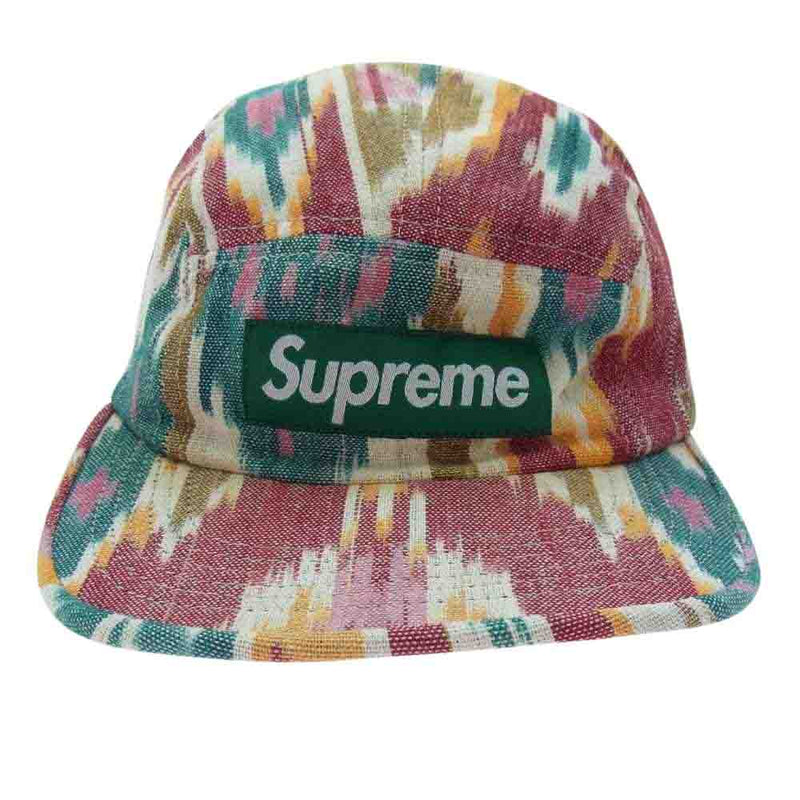 Supreme シュプリーム 12SS BOX LOGO ICAT CAMP CAP ボックスロゴ ネイティブ総柄 キャンプキャップ マルチカラー系【中古】