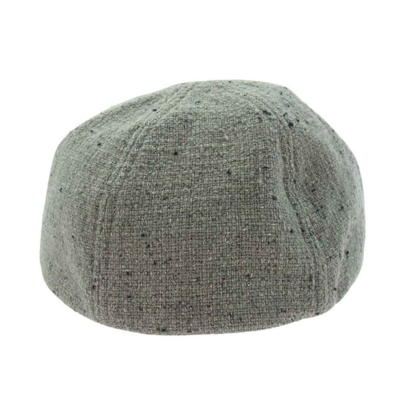 VISVIM ビズビム 19SS 0119203003019 HONUS CAP GREY ウール リネン ネップ 6パネル ワッペン キャップ 帽子 グレー系【中古】