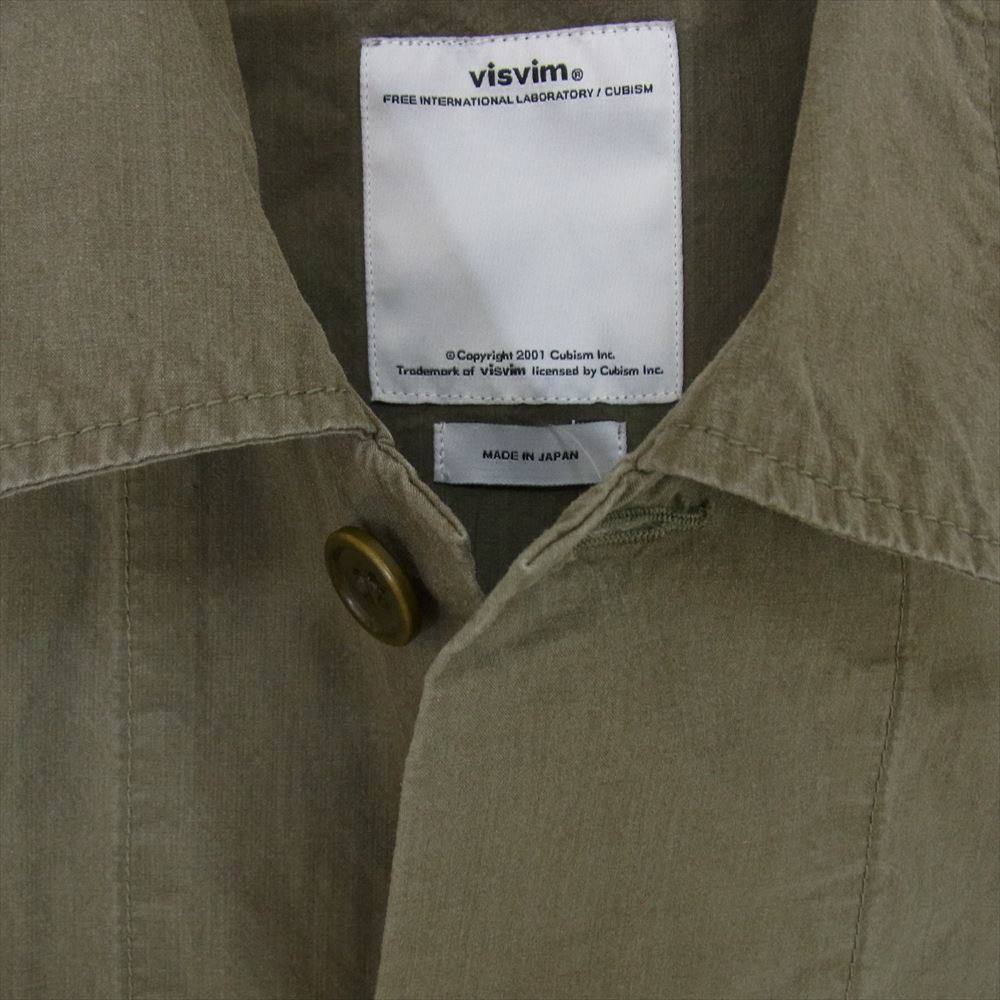 VISVIM ビズビム 13SS 0113105013029　KURTZ SHIRT JKT クルツシャツ ミリタリー ジャケット カーキ系 1【中古】