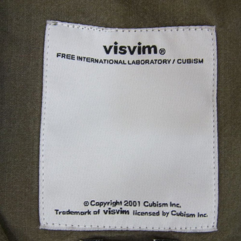 VISVIM ビズビム 13SS 0113105013029　KURTZ SHIRT JKT クルツシャツ ミリタリー ジャケット カーキ系 1【中古】