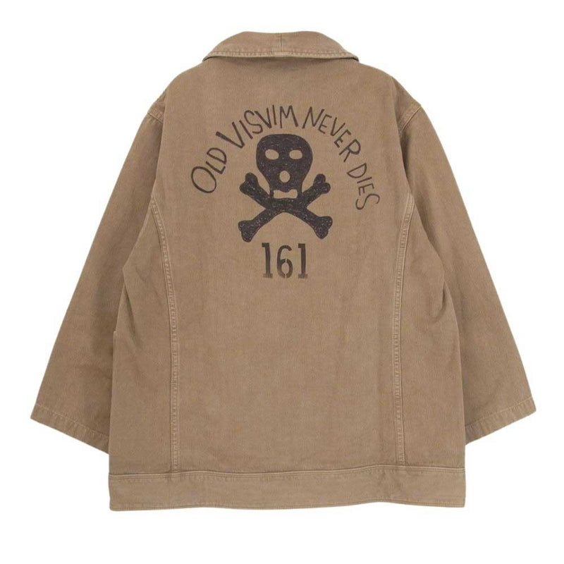 VISVIM ビズビム 17AW 0117105013036 Benny O.V.N.D. Herringbone Jacket ベニー ヘリンボーン ジャケット ブラウン系 1【中古】