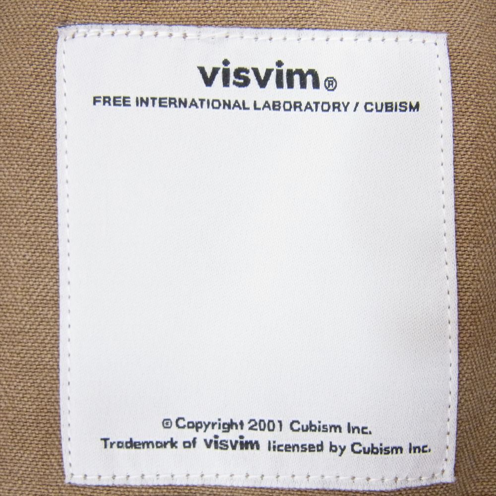 VISVIM ビズビム 17AW 0117105013036 Benny O.V.N.D. Herringbone Jacket ベニー ヘリンボーン ジャケット ブラウン系 1【中古】