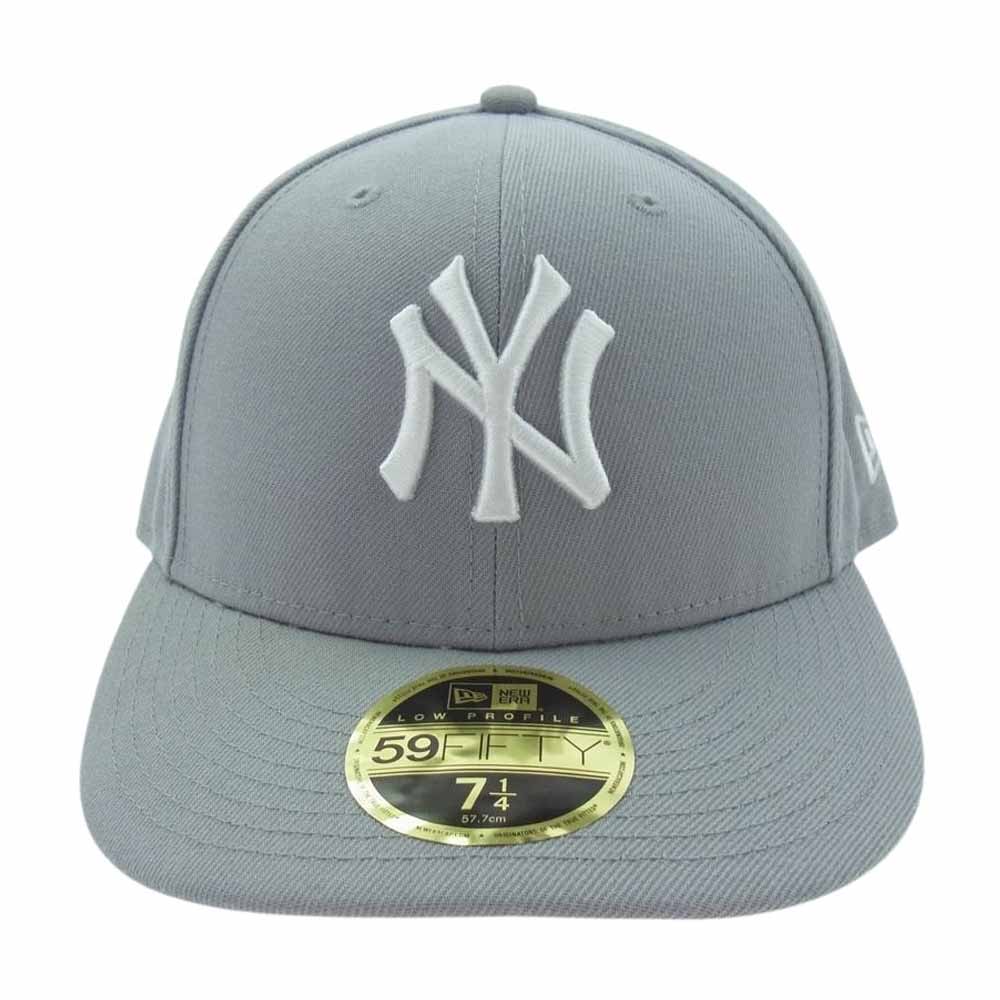 NEW ERA ニューエラ ニューヨーク ヤンキース キャップ グレー系【中古】