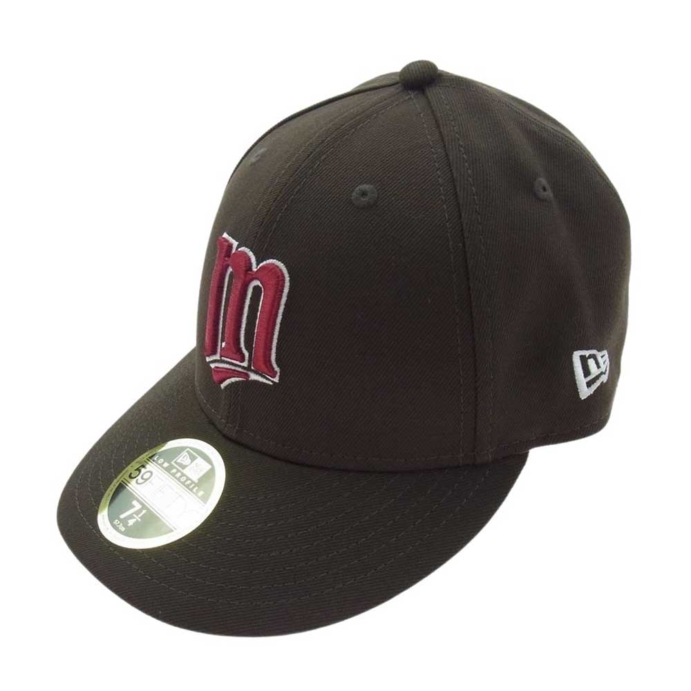NEW ERA ニューエラ ミネソタツインズ　クーパーズタウン ブラウン系【中古】