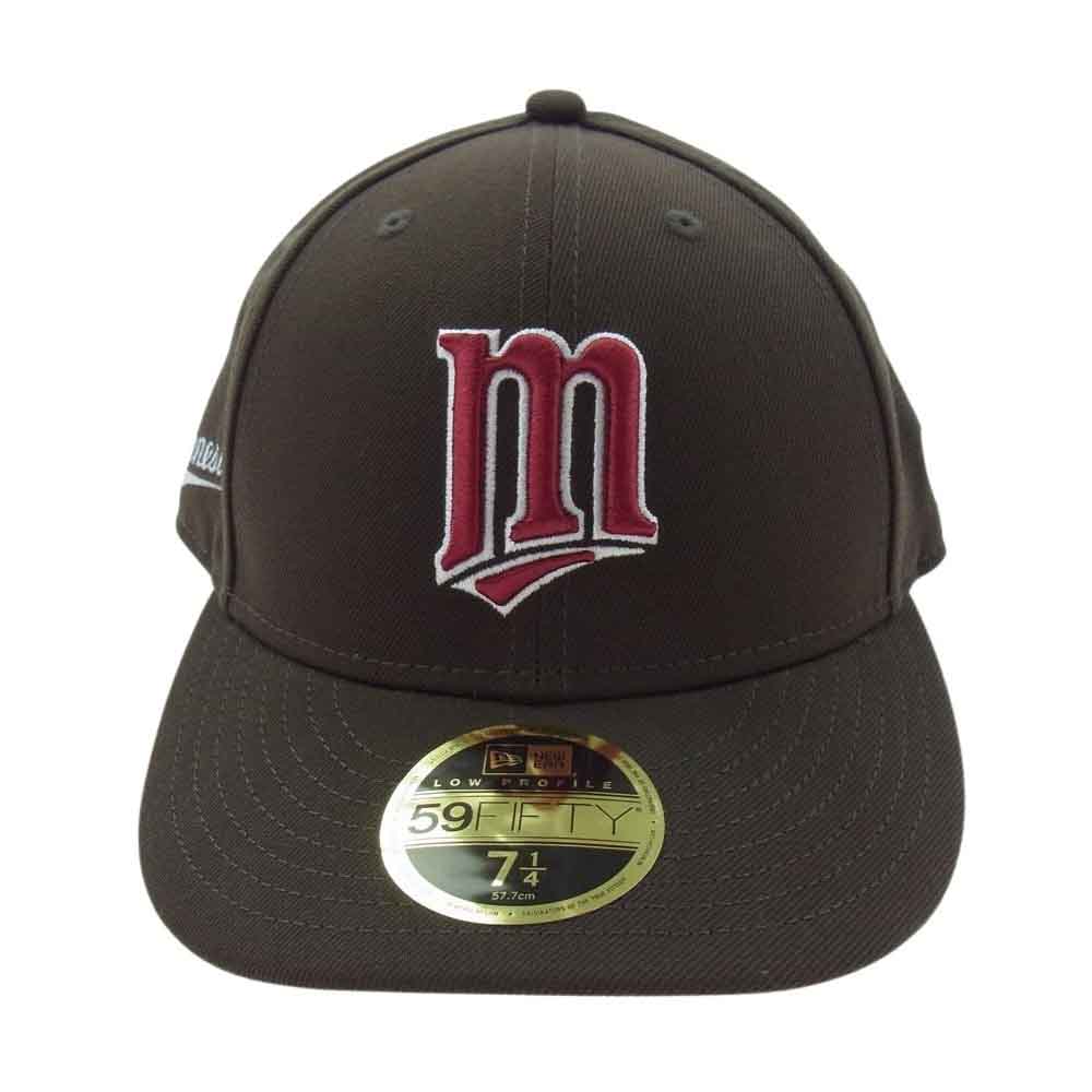 NEW ERA ニューエラ ミネソタツインズ　クーパーズタウン ブラウン系【中古】