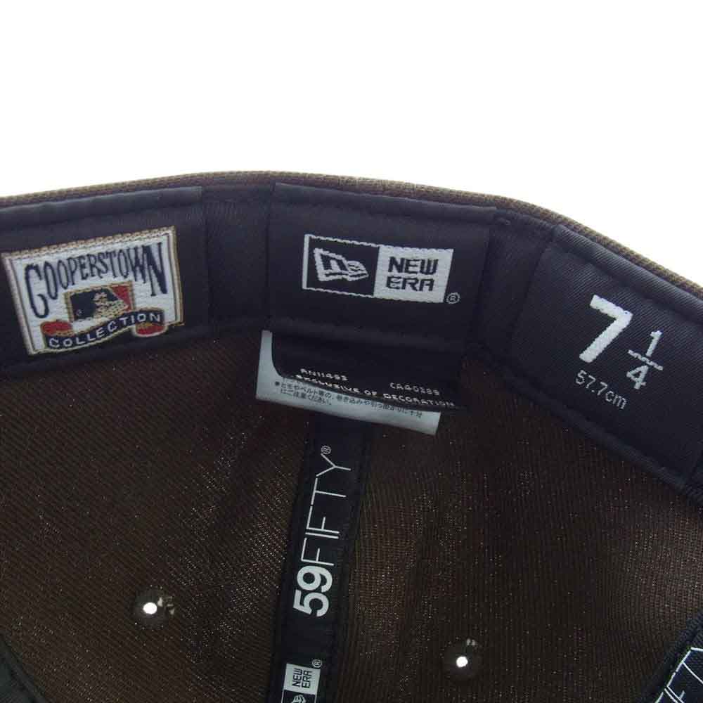 NEW ERA ニューエラ ミネソタツインズ　クーパーズタウン ブラウン系【中古】