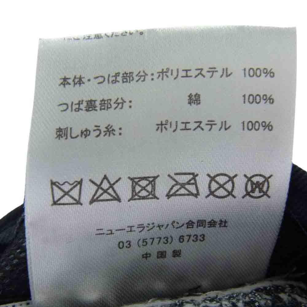 ブラックアイパッチ × NEW ERA ニューエラ B刺繍 キャップ  ブラック系【中古】