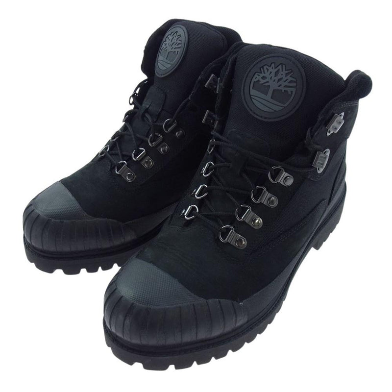 Timberland ティンバーランド A2QQ7 HRTG RUBBER TOE HIKER WP ヘリテージラバートゥ ハイカー ウォータープルーフ ブーツ ブラック系 26cm【中古】