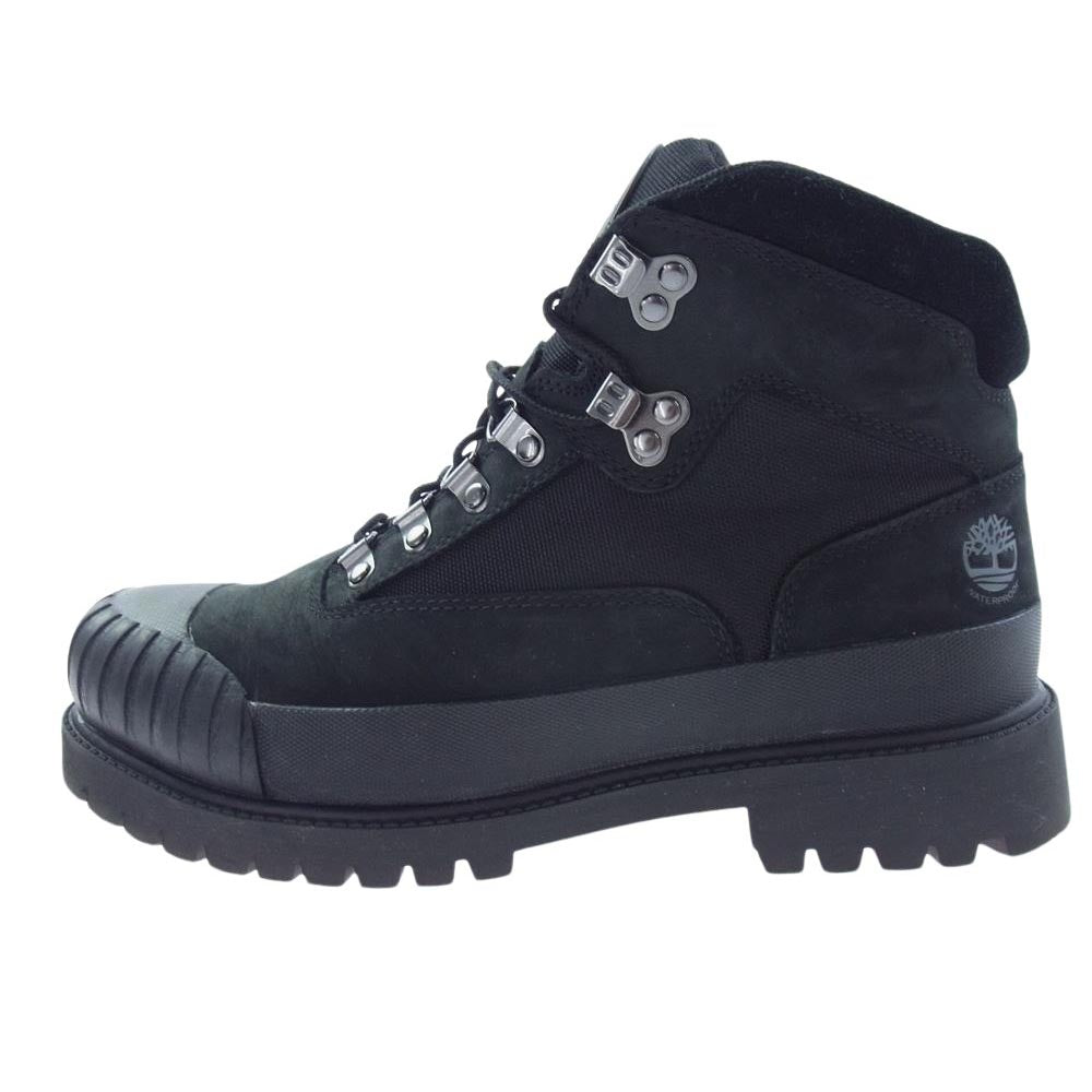 Timberland ティンバーランド A2QQ7 HRTG RUBBER TOE HIKER WP ヘリテージラバートゥ ハイカー ウォータープルーフ ブーツ ブラック系 26cm【中古】