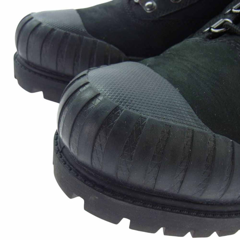 Timberland ティンバーランド A2QQ7 HRTG RUBBER TOE HIKER WP ヘリテージラバートゥ ハイカー ウォータープルーフ ブーツ ブラック系 26cm【中古】