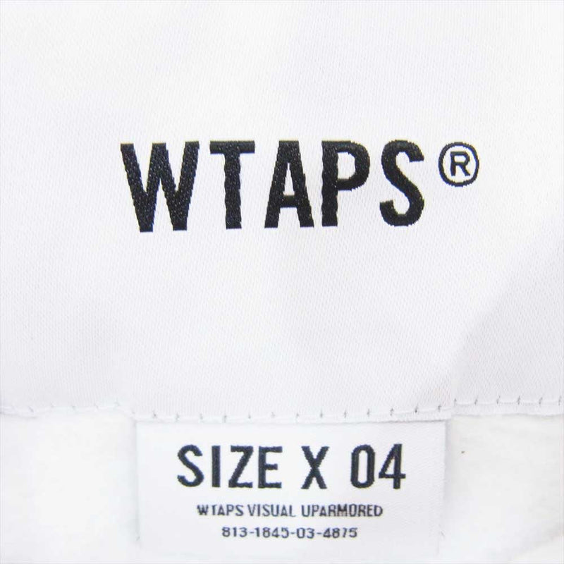 WTAPS ダブルタップス 23AW 232ATDT-CSM21 SWEATER COTTON.PROTECT コットン プロテクト スウェット トレーナー ホワイト ホワイト系 X 04【中古】