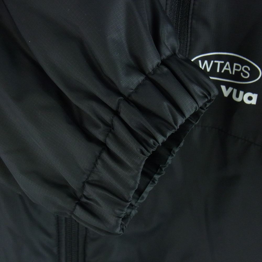 WTAPS ダブルタップス 23AW 232BRDT-JKM08 TRACK PADDED JACKET トラック パデット 中綿 ジャケット ブラック ブラック系 03【中古】