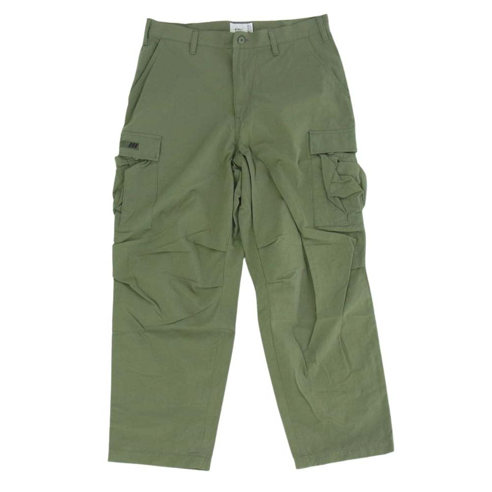 WTAPS ダブルタップス 23SS  231WVDT-PTM09 TROUSERS トラウザーズ NYCO. RIPSTOP カーゴ パンツ カーキ カーキ系 X 03【中古】