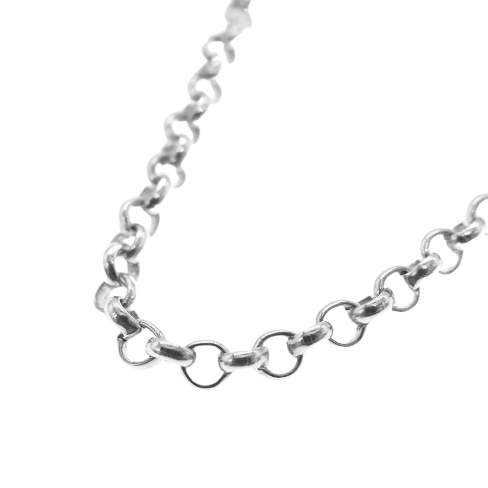 CHROME HEARTS クロムハーツ（原本無） 2024年購入レシート付属 NECKCHAIN R18 ロールチェーン 18インチ【中古】