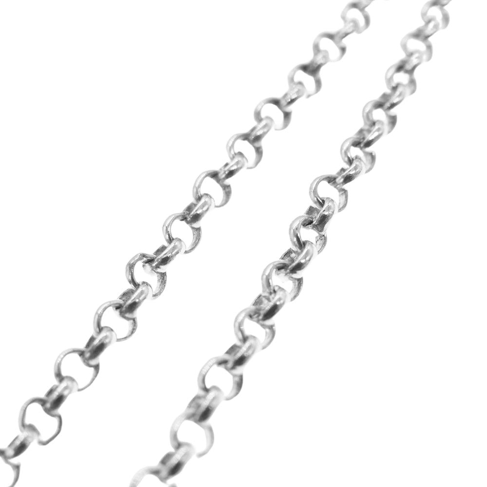 CHROME HEARTS クロムハーツ（原本無） 2024年購入レシート付属 NECKCHAIN R18 ロールチェーン 18インチ【中古】