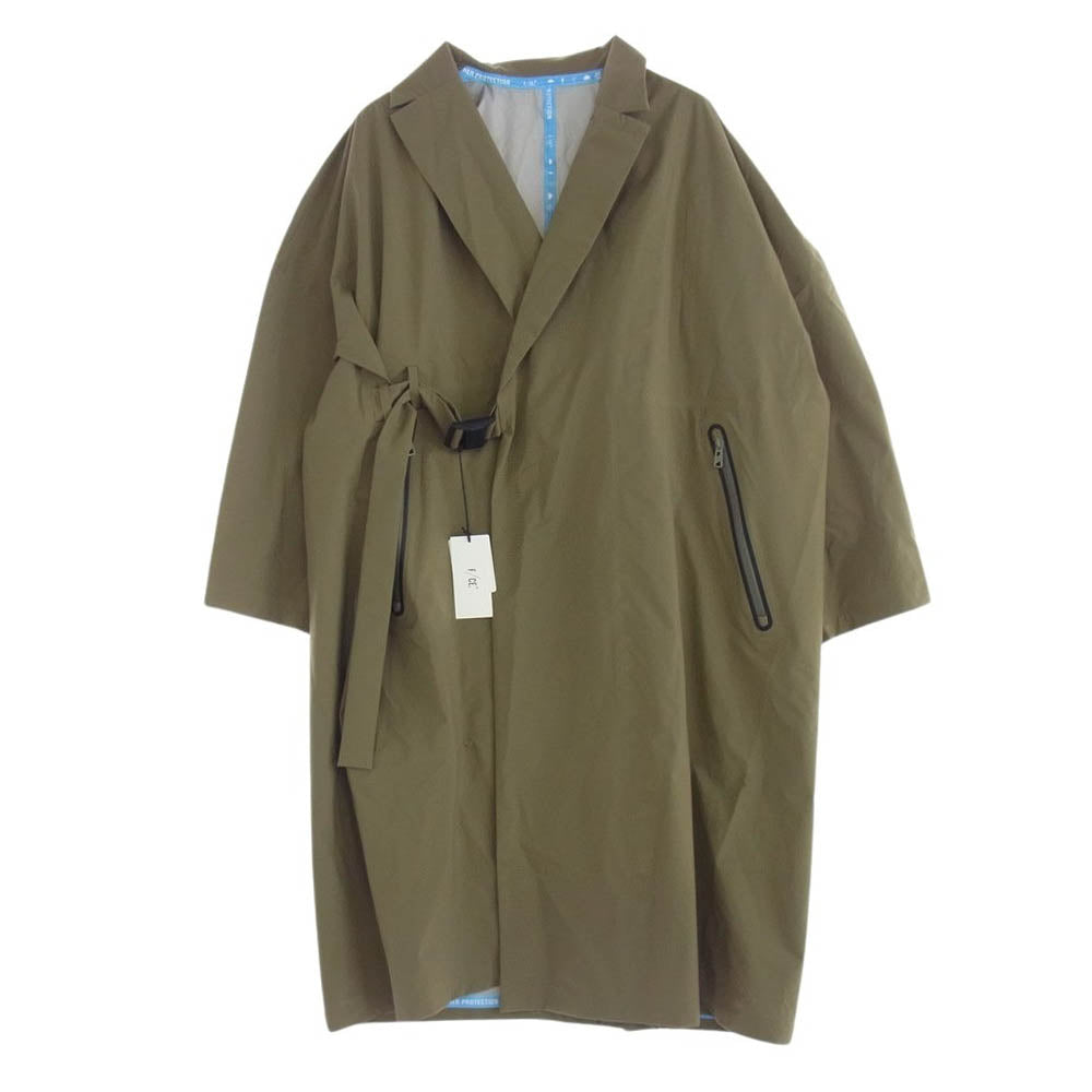 エフシーイー FPA08221U0001 WATERPPROOF WRAP COAT オーバーサイズ 防水 ラップコート M【極上美品】【中古】